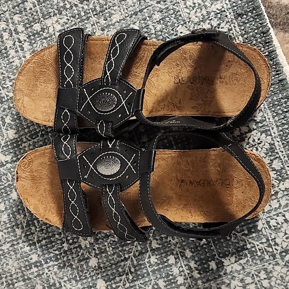 😍 SALE!!Bear Paw Ridley II Low Comfort Velcro Closure Sandals - Picture 2 of 8
